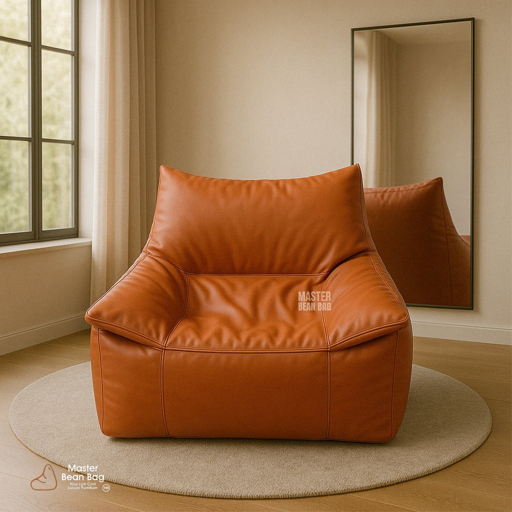 5XL PREMIUM TAN SOFA BEAN BAG