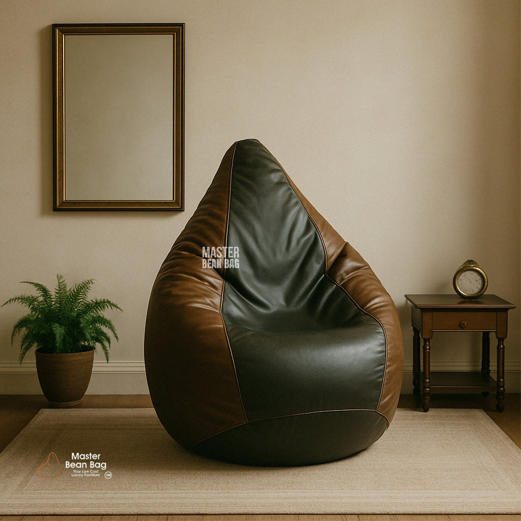 3XL PREMIUM BLACK AND C.B BEAN BAG