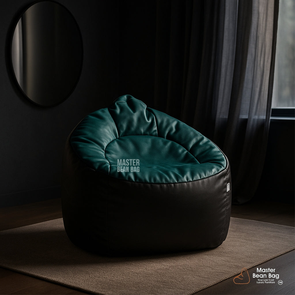 4XL PREMIUM BLACK AND DT MILITERY GREEN MUDHA BEAN BAG