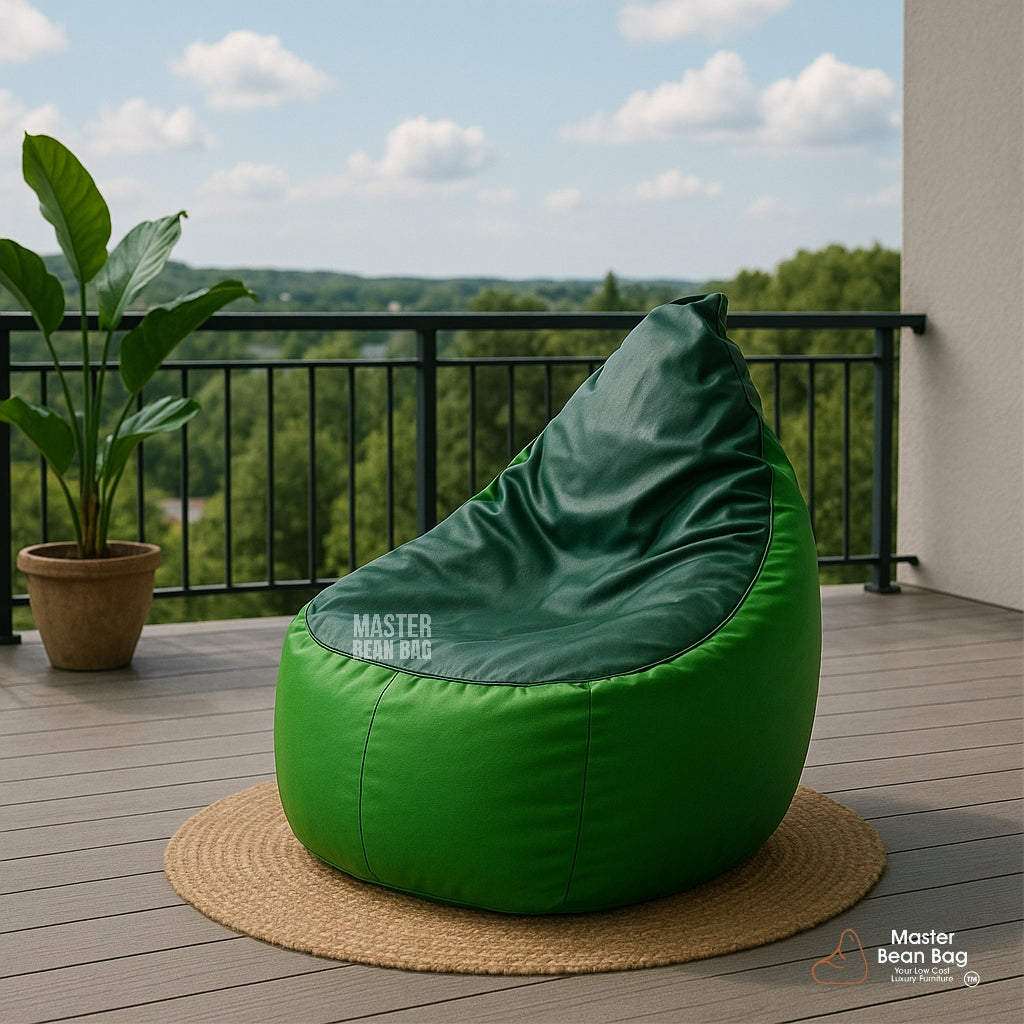 4XL PREMIUM GREENAND DT MILITERY GREEN RECLINER BEAN BAG