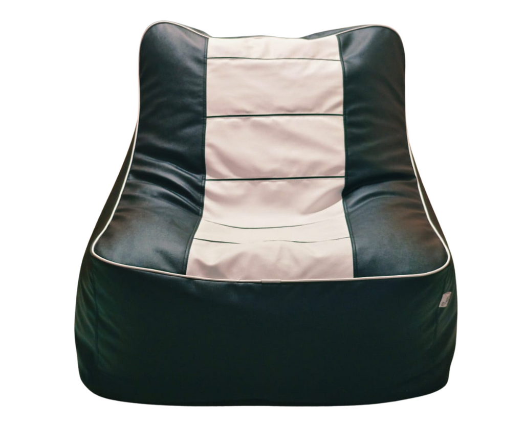 BEAN CHAIR PREMIUM TAN AND BLACK