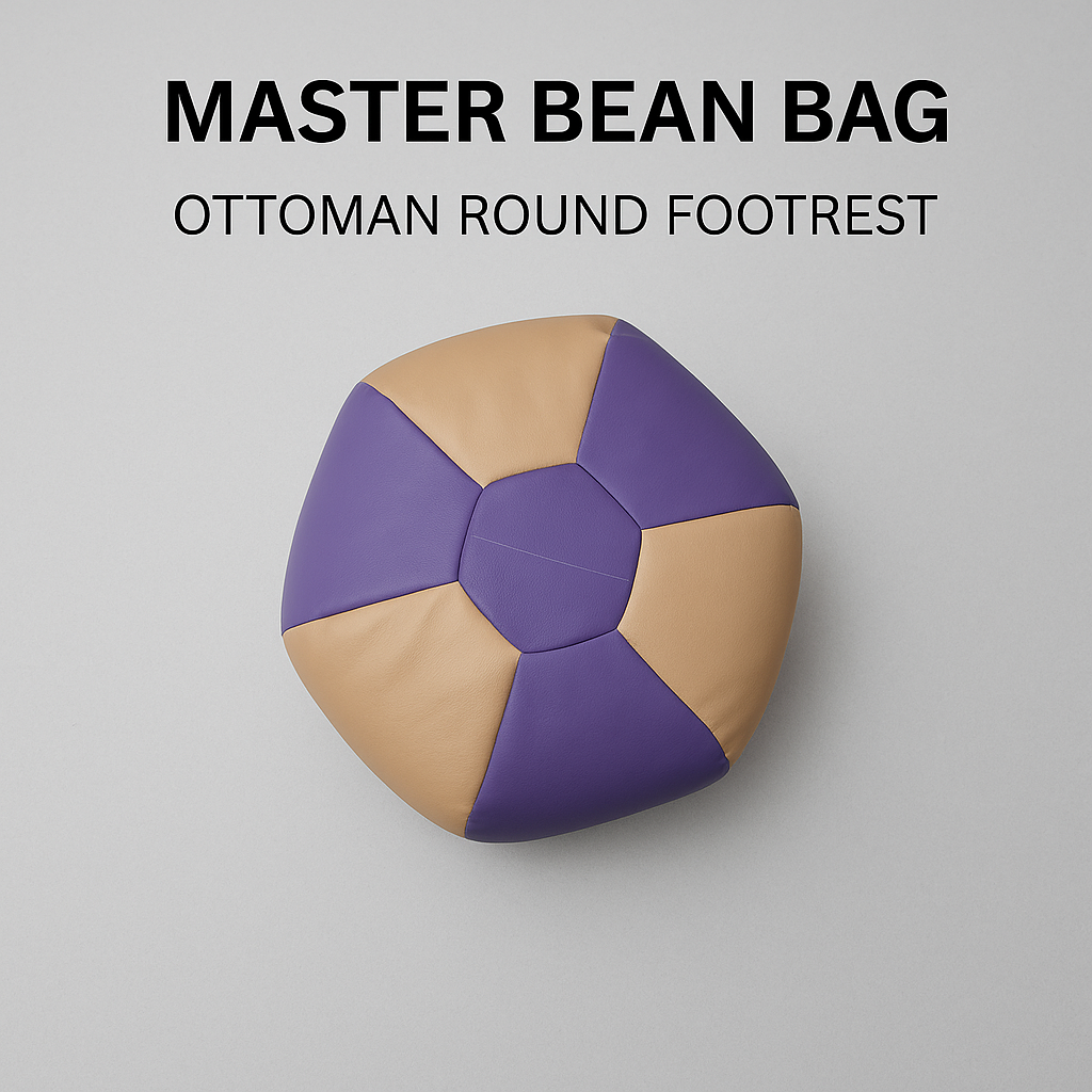 ROUND OTTOMAN FOOTREST MEDIUM
