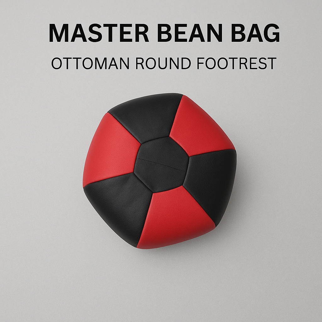 ROUND OTTOMAN FOOTREST MEDIUM
