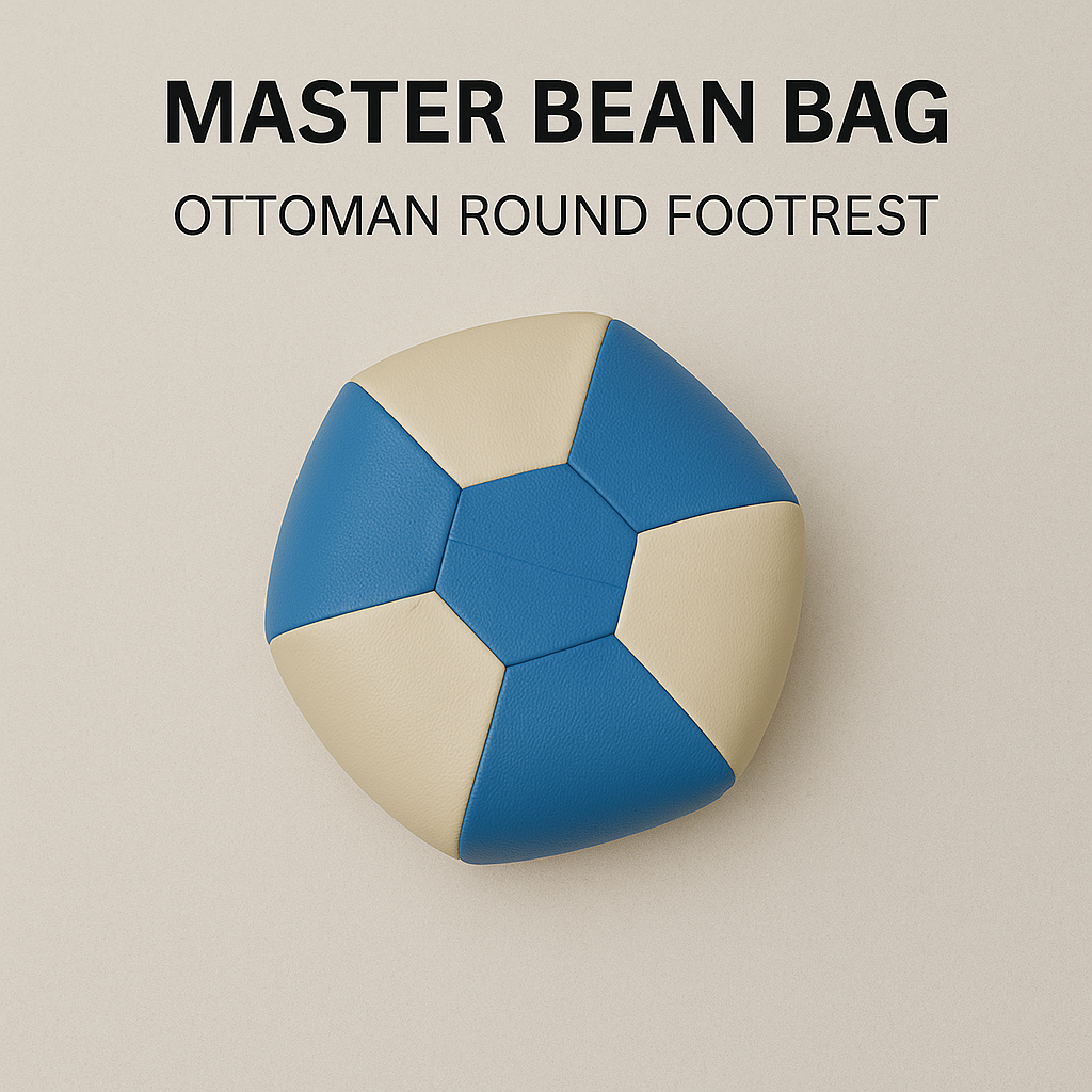 ROUND OTTOMAN FOOTREST MEDIUM