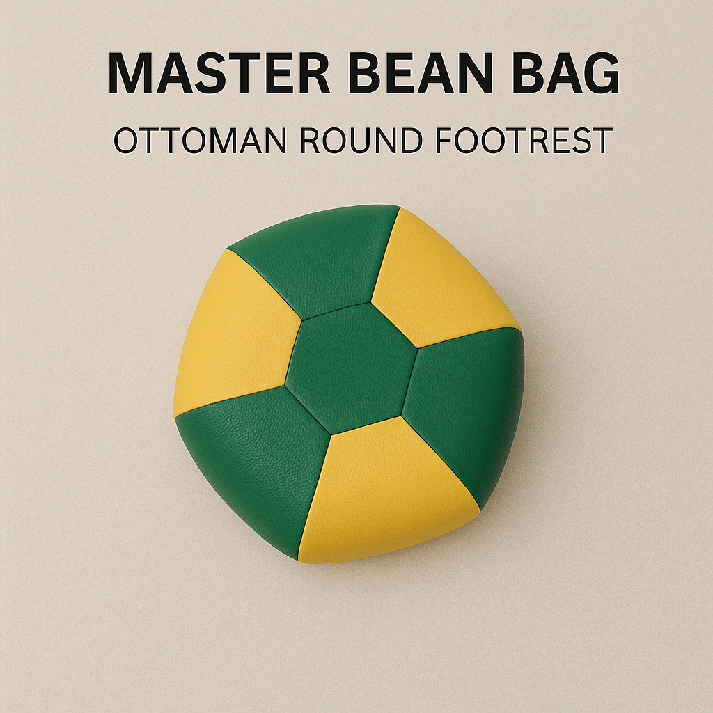 ROUND OTTOMAN FOOTREST MEDIUM
