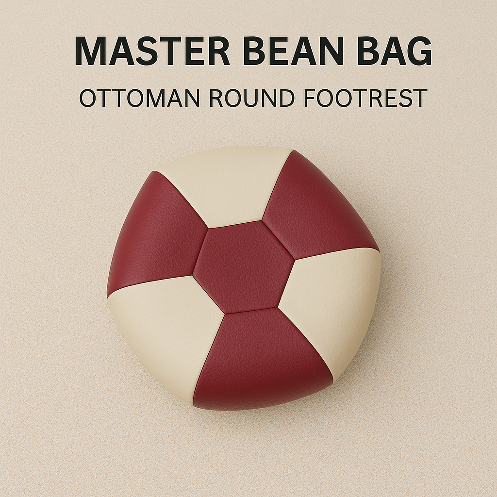 ROUND OTTOMAN FOOTREST MEDIUM