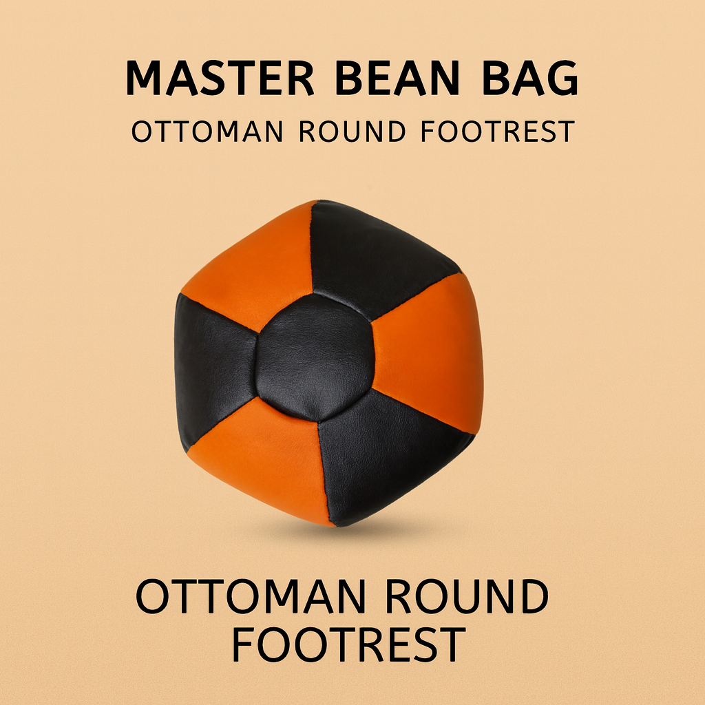 ROUND OTTOMAN FOOTREST SMALL