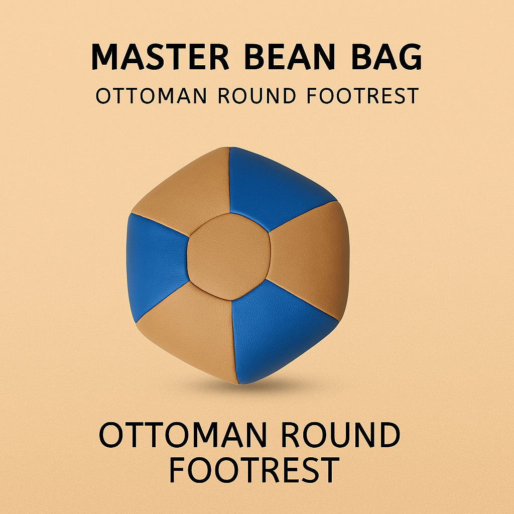 ROUND OTTOMAN FOOTREST SMALL