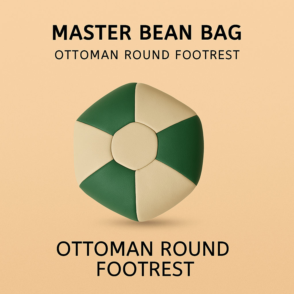 ROUND OTTOMAN FOOTREST SMALL
