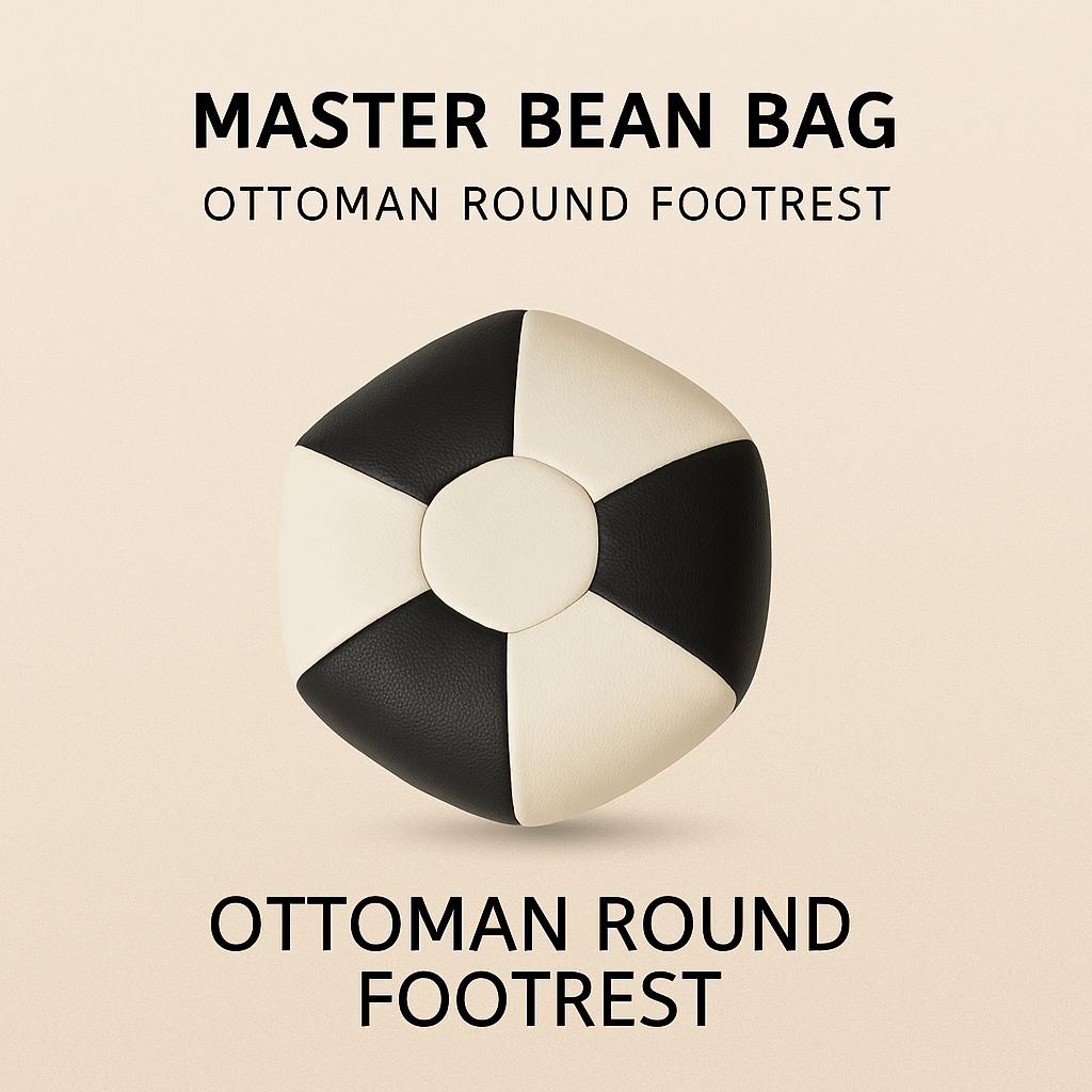 ROUND OTTOMAN FOOTREST SMALL