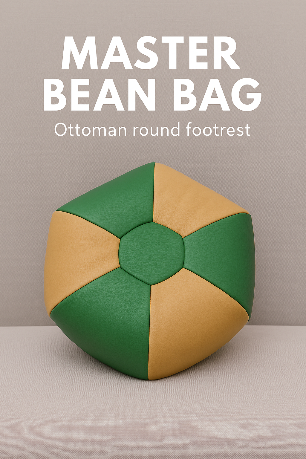 ROUND OTTOMAN FOOTREST BIG
