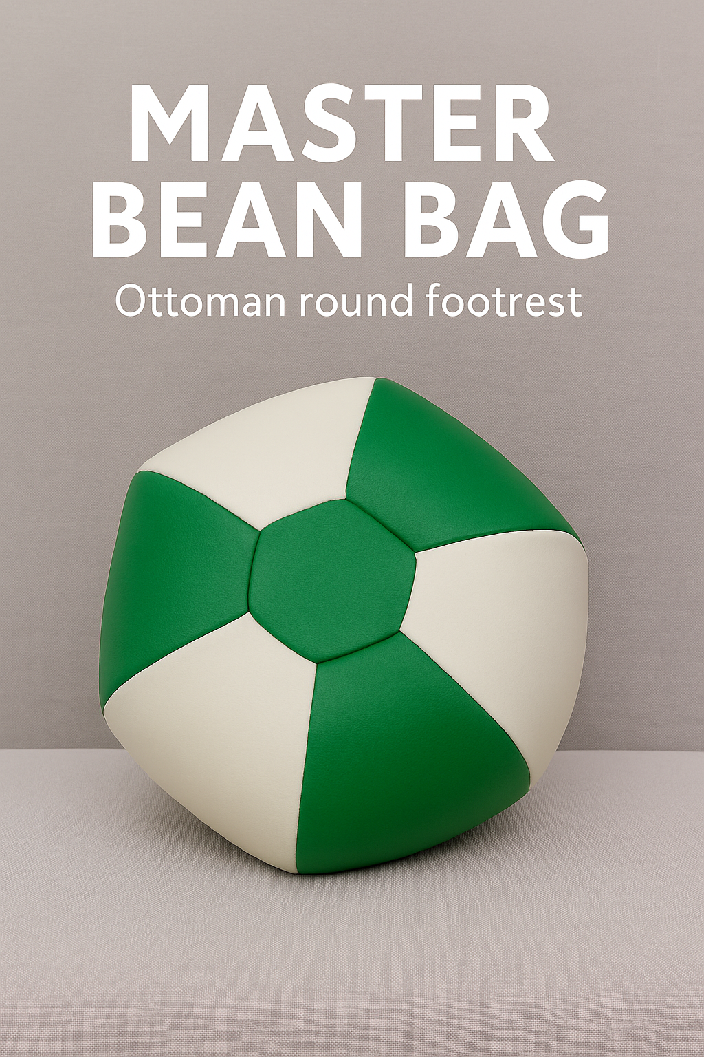 ROUND OTTOMAN FOOTREST BIG