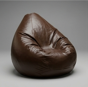 9XL Export Quality Bean Bag – Coffee Brown Unfilled