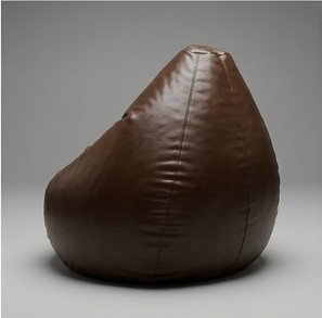 9XL Export Quality Bean Bag – Coffee Brown Unfilled