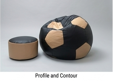 6xl football bean bag combo export quality