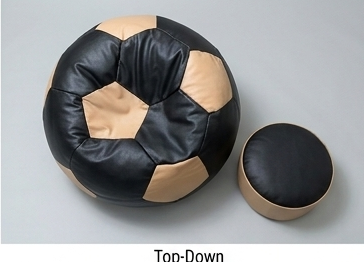 6xl football bean bag combo export quality