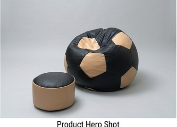 6xl football bean bag combo export quality
