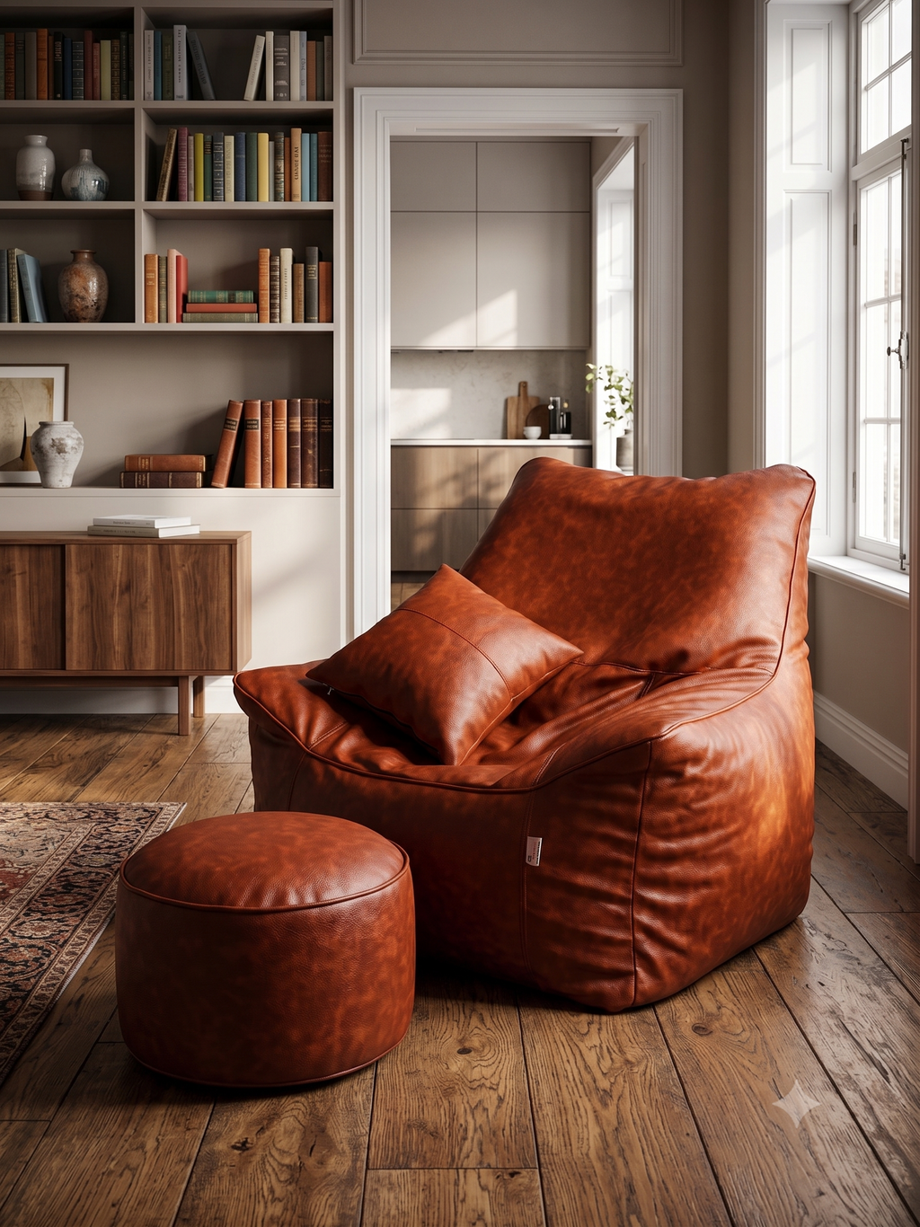6XL Premium DT Tan  Sofa Bean Bag