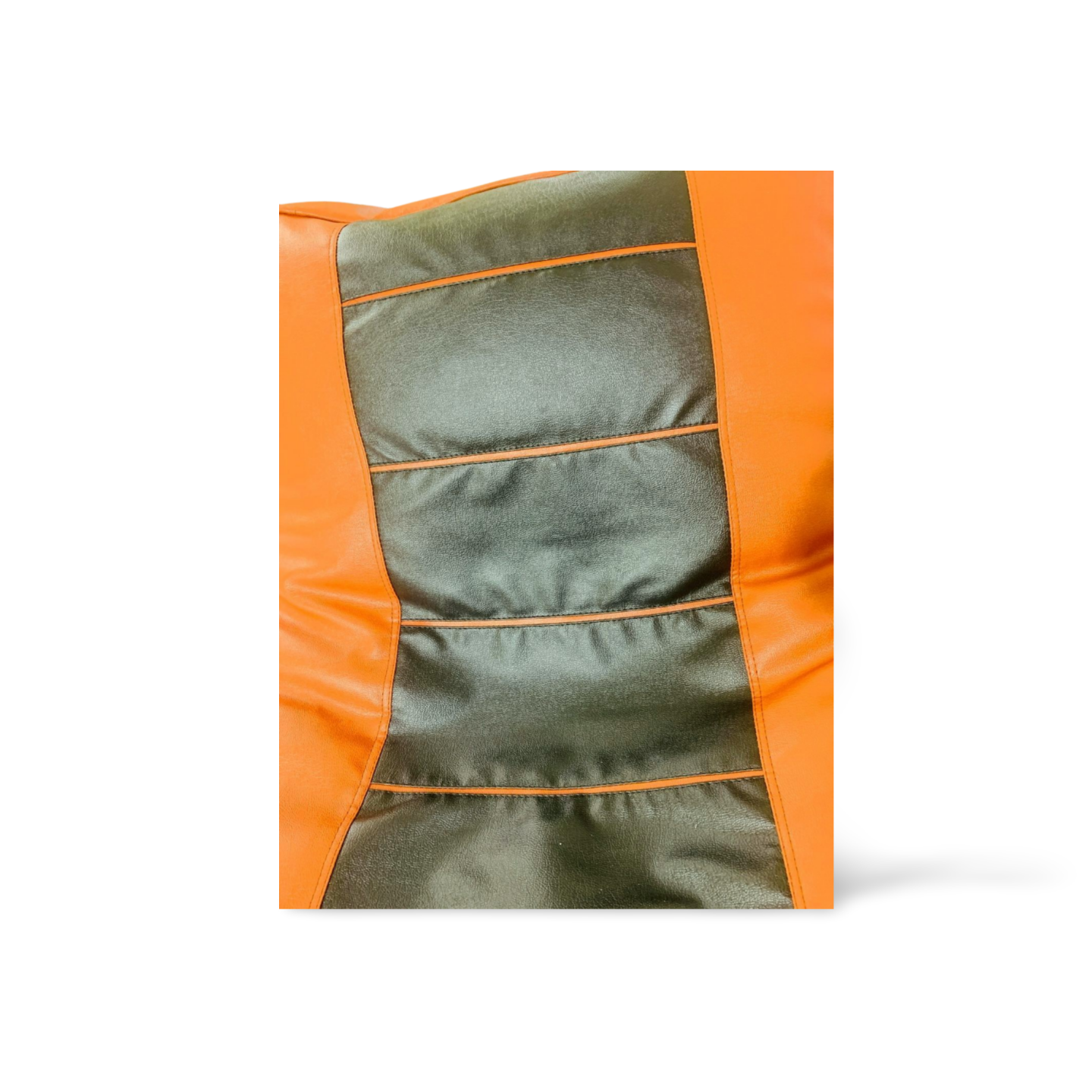 7XL PREMIUM TAN AND BLACK CHAIR BEAN BAG