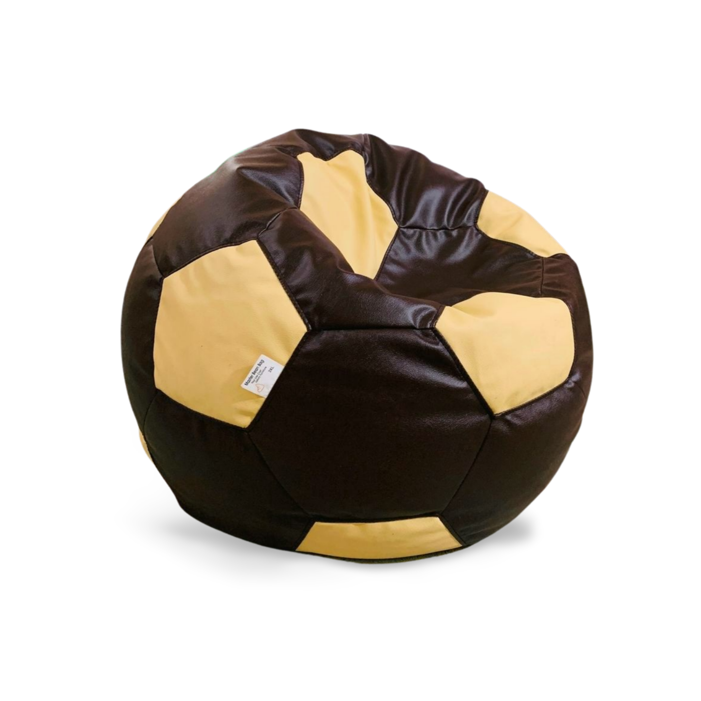 4XL PREMIUM  FOOTBALL COFFEEBROWN AND CREAM