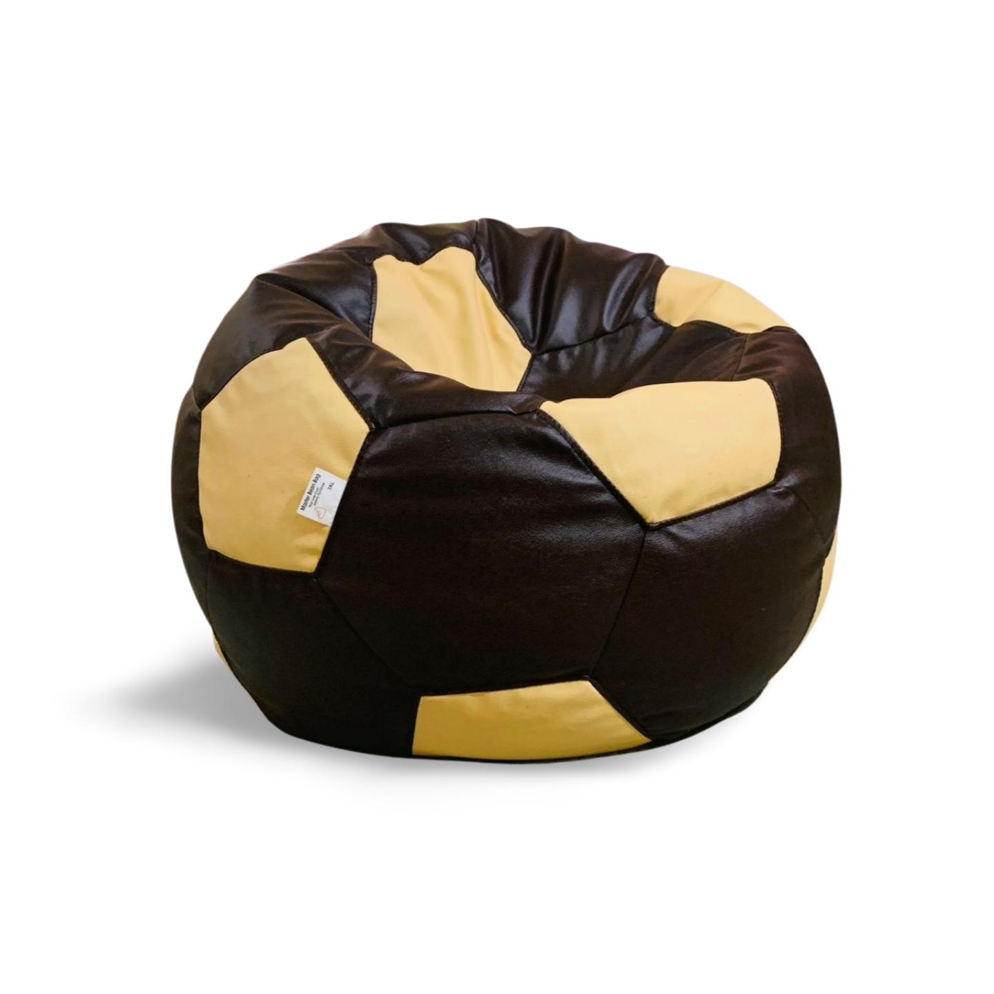 4XL PREMIUM  FOOTBALL COFFEEBROWN AND CREAM