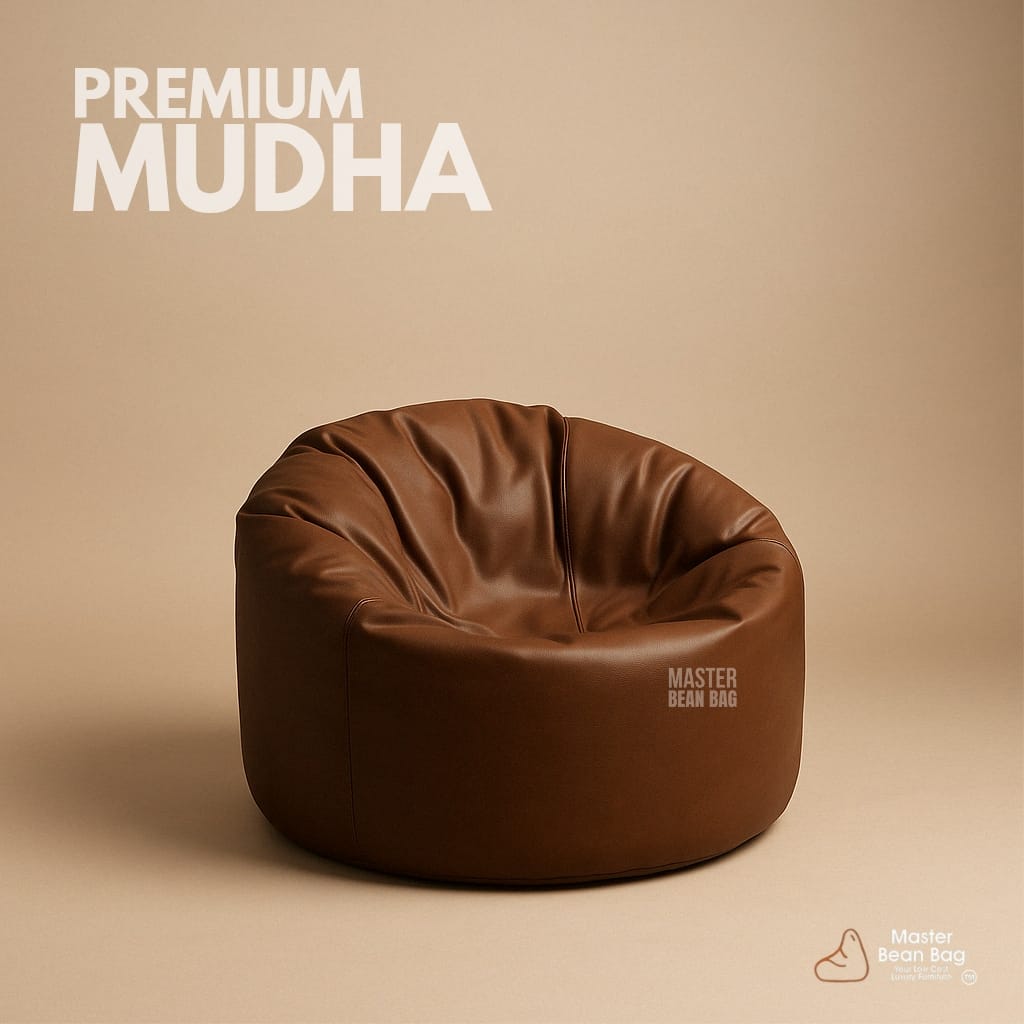 5XL PREMIUM LIGHT BROWN  MUDHA BEAN BAG