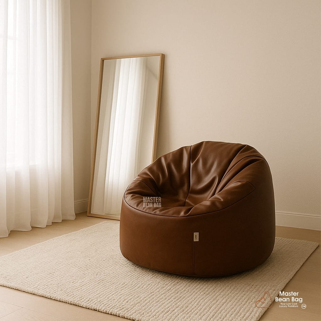 5XL PREMIUM LIGHT BROWN  MUDHA BEAN BAG