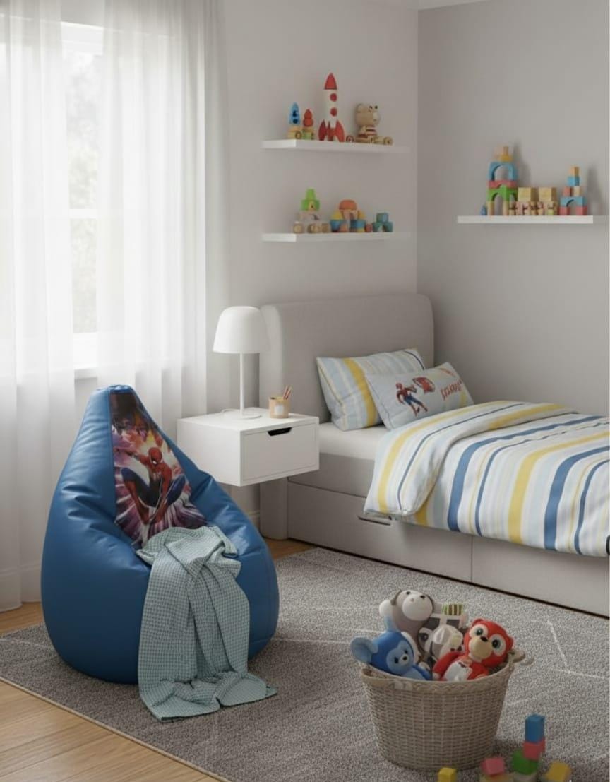 2XL PRINTED BEAN BAG