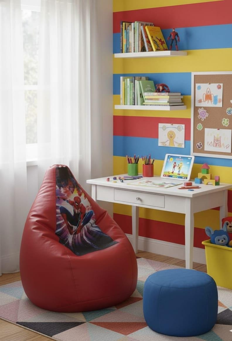 2XL PRINTED BEAN BAG